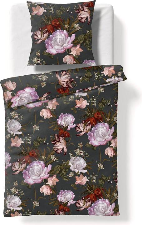 Produktbild Fleuresse Mako-Satin Bettwäsche Bed Art S Birmingham rot (Bettwäsche Set, 135x200 cm + 80x80 cm)