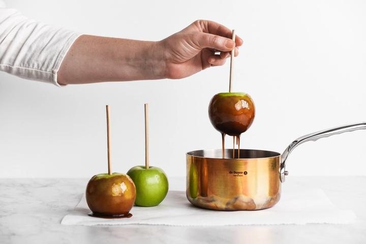 Actual product image de Buyer Saucepan (24 cm, Pot, Copper)