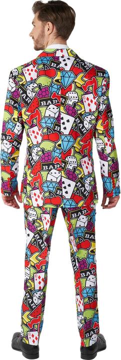 Actual product image OppoSuits Casino Icons party suit (S)