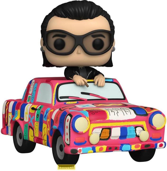 Immagine prodotto Funko Pop! Rides : U2 - Bono w/ Achtung Baby Trabant (293)