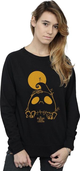 Immagine prodotto Disney Nightmare Before Christmas Jack Skellington Cemetary Felpa Donna (XXL)