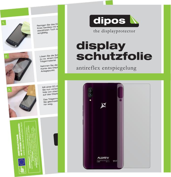 Produktbild Dipos Displayschutzfolie Antireflex (5 Stück, Allview Soul X6 Xtreme)