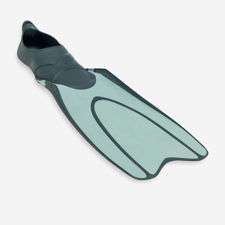 Actual product image Subea Diving fins FF 100 React Marbre khaki (36, 37)