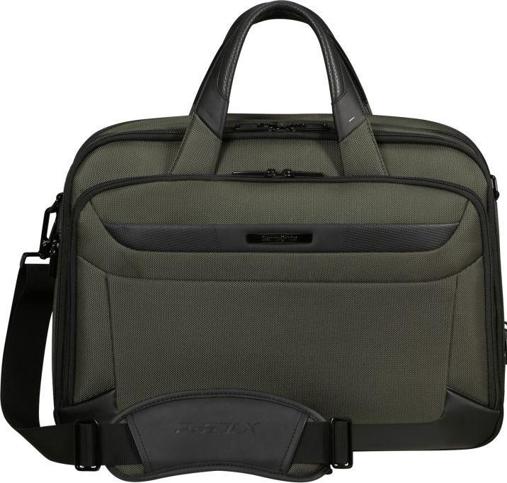 Produktbild Samsonite Laptopschoudertas - Pro-Dlx 6 Bailhandle 15.6 inch Uitbreidbaar 16/23 l - Green (15.60")