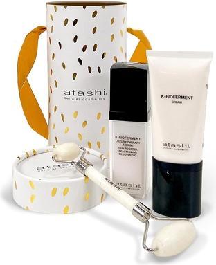 Produktbild Atashi Therapy Cream Skin Booster und Therapy Luxury Serum Skin Booster Tagescreme mit Biofermenten A