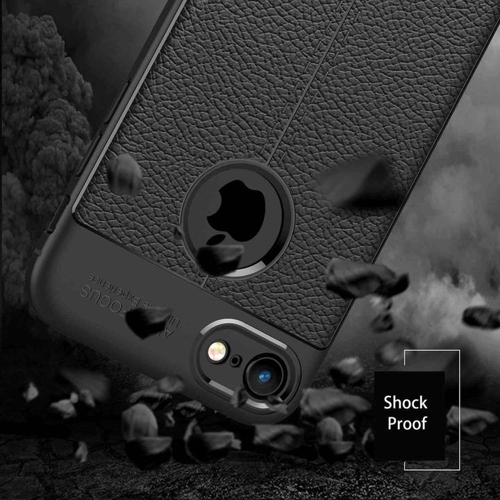 Produktbild Cadorabo TPU Cover Kunstleder Struktur (Apple iPhone 7, Apple iPhone SE (2nd Gen))