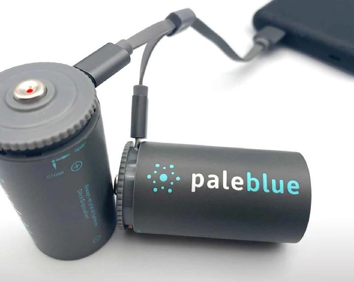 Actual product image Pale Blue Batteries D (2 pcs., D, 5000 mAh)
