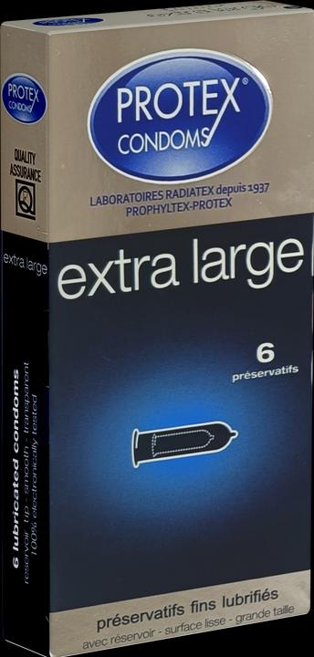 Produktbild Protex Extra Large» 6 grosse Kondome aus Frankreich (6 Stk.)