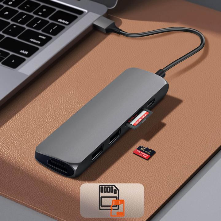 Image du produit Satechi ST-SCMA2M (USB-C, 6 Ports)
