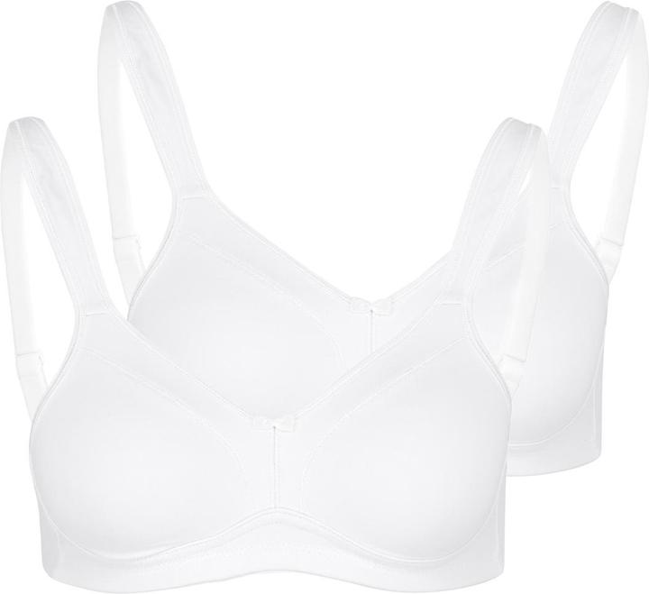 Susa 2er Pack Comfort Topsy BH ohne Bügel
