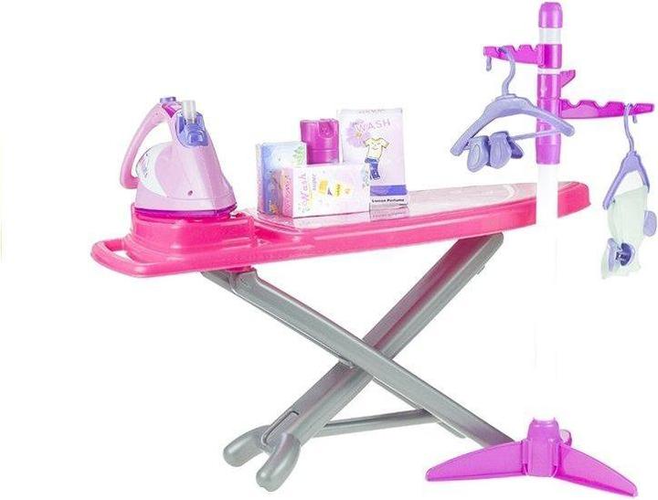 Image du produit Lean Toys Planche à repasser pour enfants, fers à repasser et accessoires