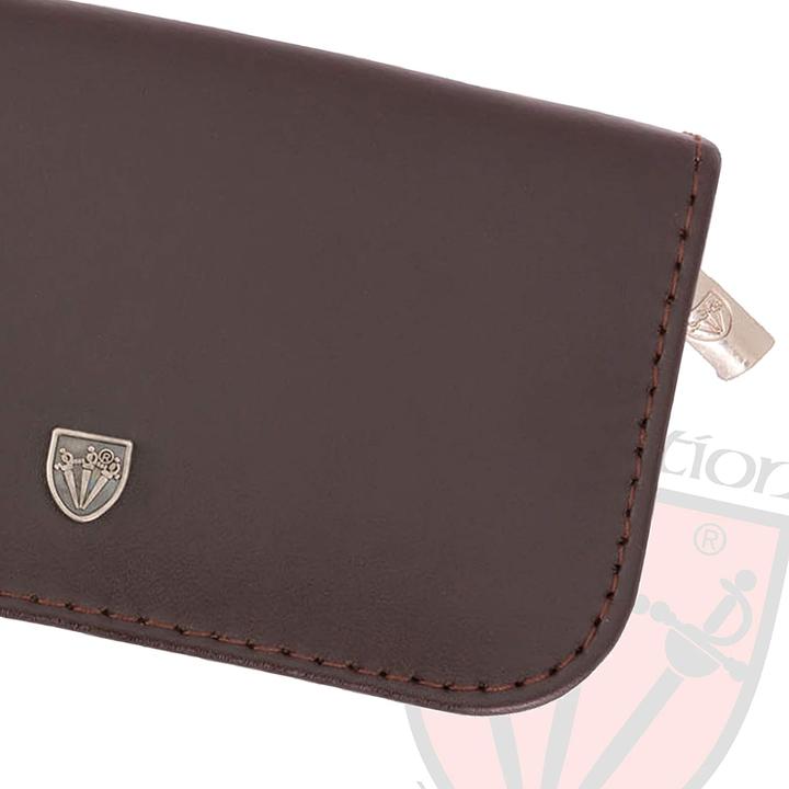 Produktbild Kellermann Maniküre-Set Verona, 6-tlg., Braun, Echtleder