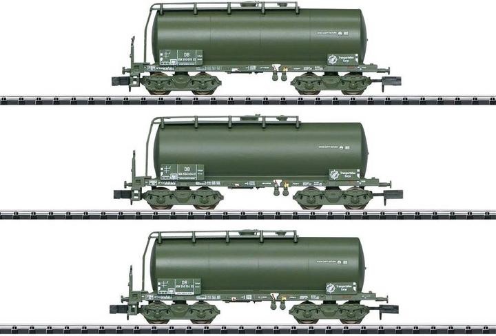 Immagine prodotto MiniTrix N Set di 3 vagoni cisterna DB USTC (Traccia N)