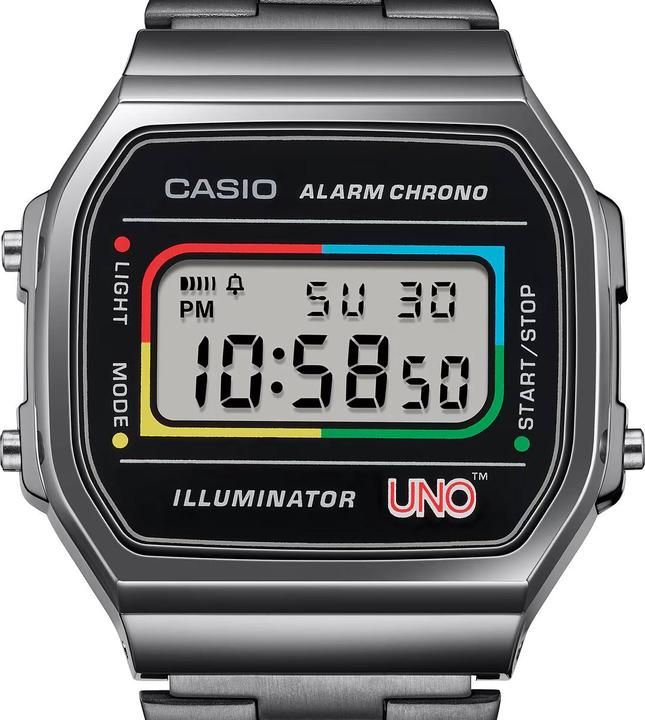 Image du produit Casio Vintage Uno - A168WEUC-1AER (Montre numérique, 36.30 mm)