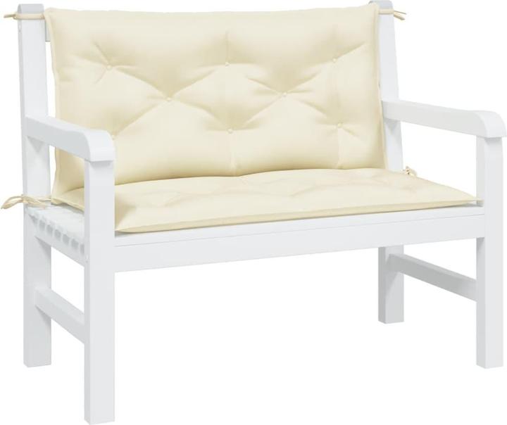 Produktbild VidaXL Gartenbank-Auflagen 2 Stk. O x ford-Gewebe (100 x 50 x 7 cm)