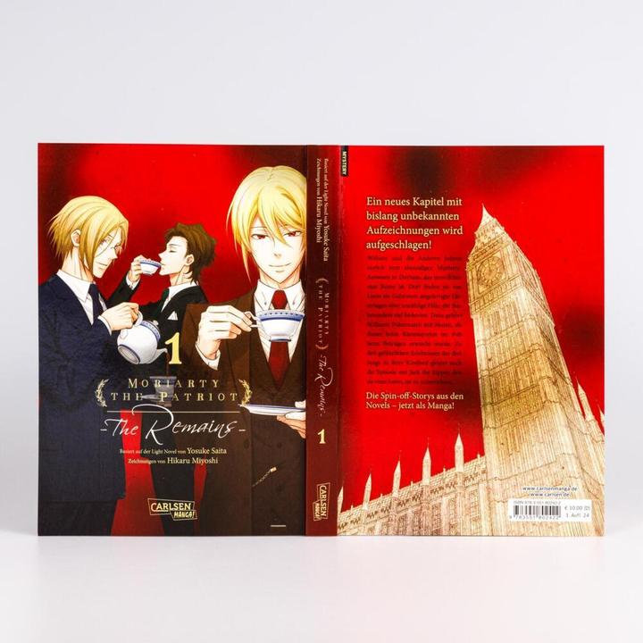 Immagine prodotto Moriarty the Patriot: The Remains 1 (Tedesco, Yosuke Saita, Hikaru Miyoshi, 2024)