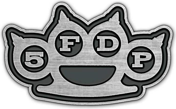 Produktbild Five Finger Death Punch Schlagring Abzeichen Metall Emaille