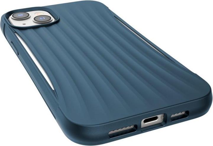 Actual product image X-Doria Raptic Clutch Case for iPhone 14 Back Cover Blue (Apple iPhone 14)