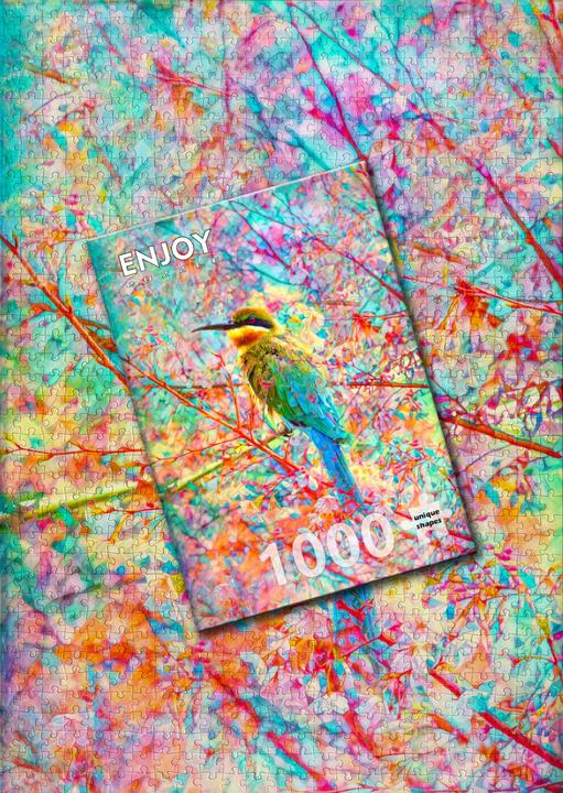 Actual product image Enjoy Puzzle Puzzle 1000 pieces - Happy Bird (1000 pieces)