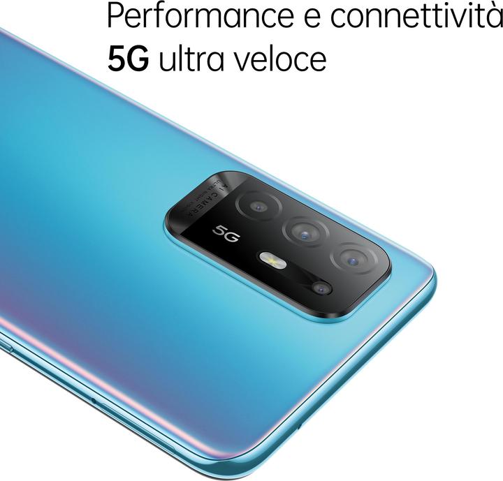 Actual product image OPPO A94 5G (128 GB, Cosmo Blue, 6.43", Dual SIM, 48 Mpx, 5G)