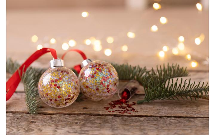 Produktbild Creativ Company Weihnachtskugeln Pailletten