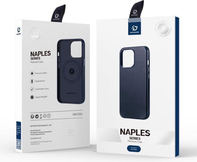 Actual product image Dux Ducis Naples Series Genuine Leather Case (Apple iPhone 14 Plus)