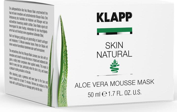 Actual product image Klapp SKIN NATURAL Aloe Vera Mousse Mask (50 ml)