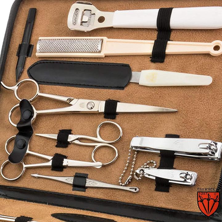 Immagine prodotto Kellermann Set di unghie 23 pezzi in similpelle, nero