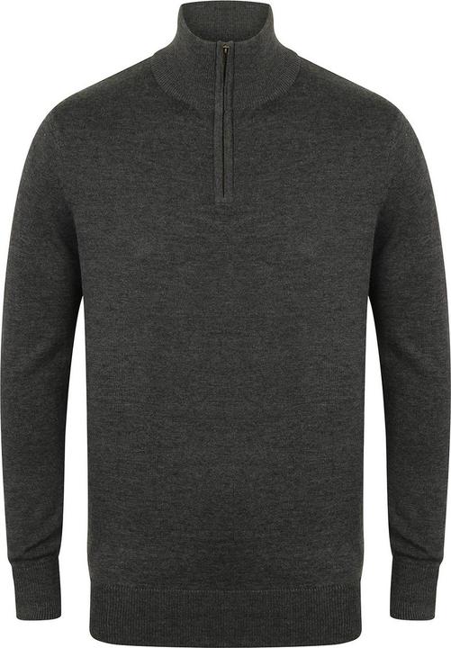 Henbury Sweatshirt Reissverschluss