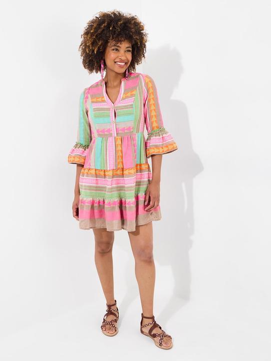 Produktbild Joe Browns Boho Jacquard Flared Sleeve Tunic Mini Dress (14)