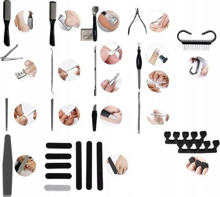 Image du produit JTI Set de pédicure de luxe - 31 pièces
