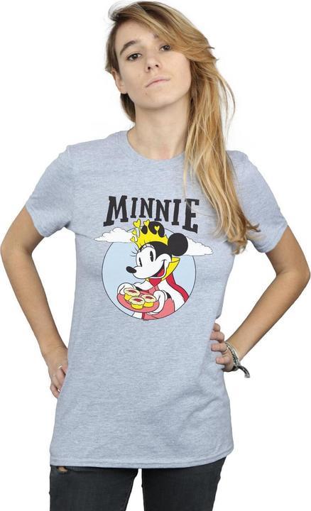 Immagine prodotto Disney Minnie Mouse Queen Maglietta Ampia Donna (L)