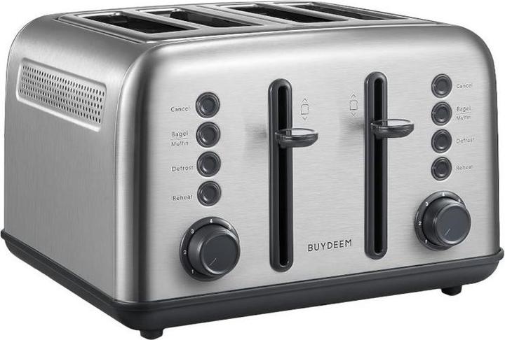 Image du produit Buydeem Toster 4 Slice Toaster, model DT640E, color Stainless Stell, EU (Prise UE)