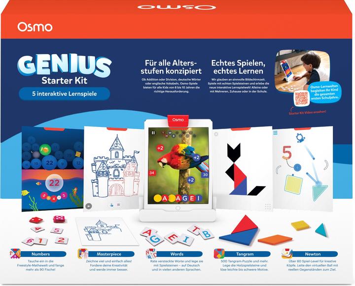 Actual product image Play Osmo Genius Kit for iPad incl. Osmo Base (E) (English)