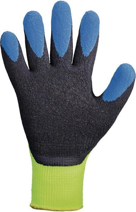 Image du produit Stronghand Gant Forster taille 11 jaune néon/bleu EN 388, EN 511 catégorie EPI II polyester avec latex (11)