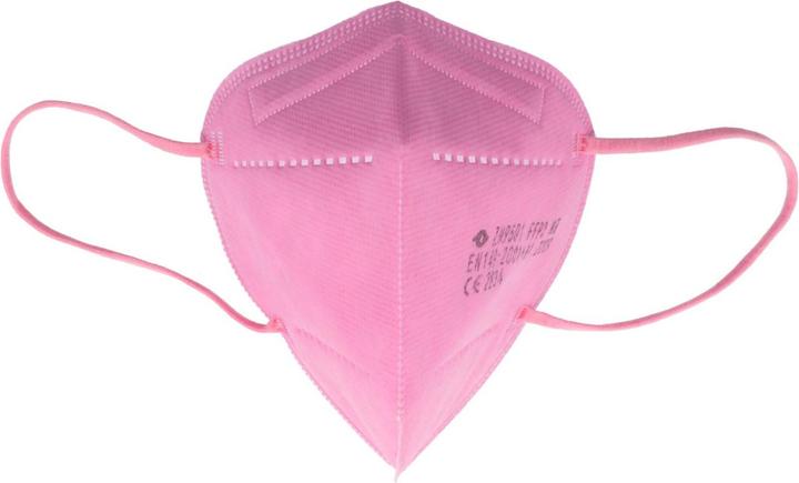 Image du produit AccuCell 20 masques FFP2 rose 5 couches, certifiés DIN (FFP2, 20 x)