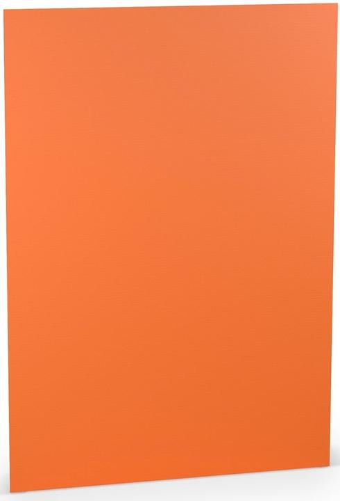 Produktbild Rössler Briefkarte A4 5ST orange gerip (5 Stk.)