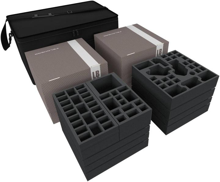 Image du produit Feldherr TRA63 - Transporteur avec 2 boîtes de stockage LBBG pour Zombicide Black Plague Kickstarter Knight
