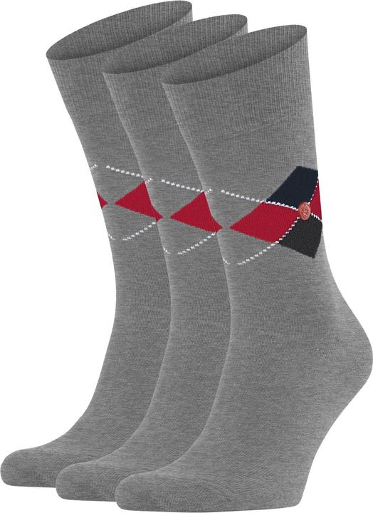 Immagine prodotto Burlington Calzini casual King (confezione da 3, 40 - 46)