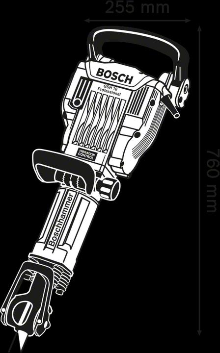 Produktbild Bosch Professional GSH 16-28 (Netzbetrieb)