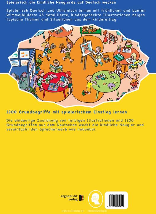 Immagine prodotto Mein erstes Bilderwörterbuch Deutsch-Ukrainisch-Russisch (Tedesco, Russo, Ucraino, Casa editrice Bambino, 2022)
