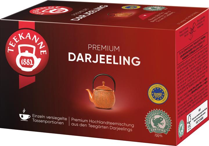 Actual product image Teekanne Gastro Darjeeling 20 Btl. 50g (74 g)