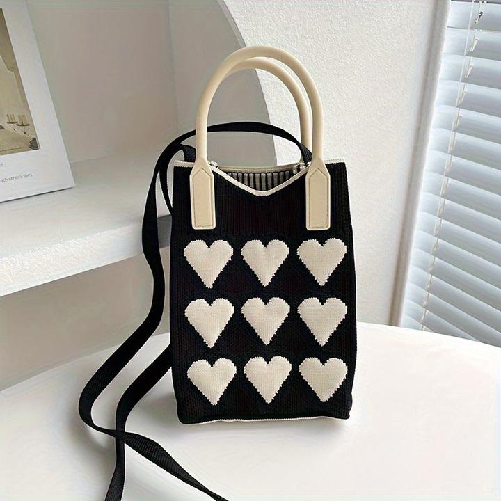 Only-Bags.Store Trendy Love Handtasche, Casual Fashion Tote Bag