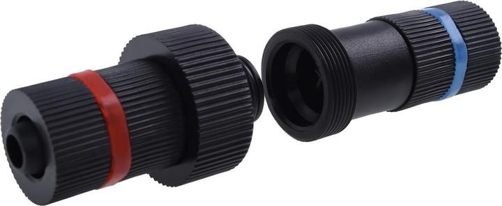 Produktbild Alphacool HF Schnellverschlusskupplungsset 11/8mm - Black