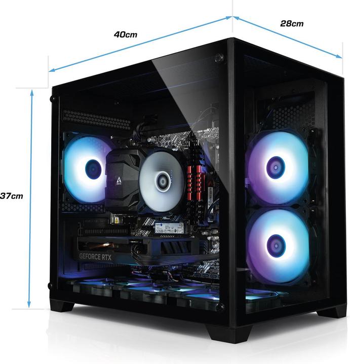 Produktbild Kiebel Panorama XS IC4D (AMD Ryzen 7 5700G, 32 GB, 1000 GB, AMD Radeon Graphics)
