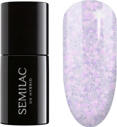 Semilac UV Hybrid Nagellack 492 Icy Lavender Bliss 7ml (Icy Lavender Bliss, UV-Gel Lack)