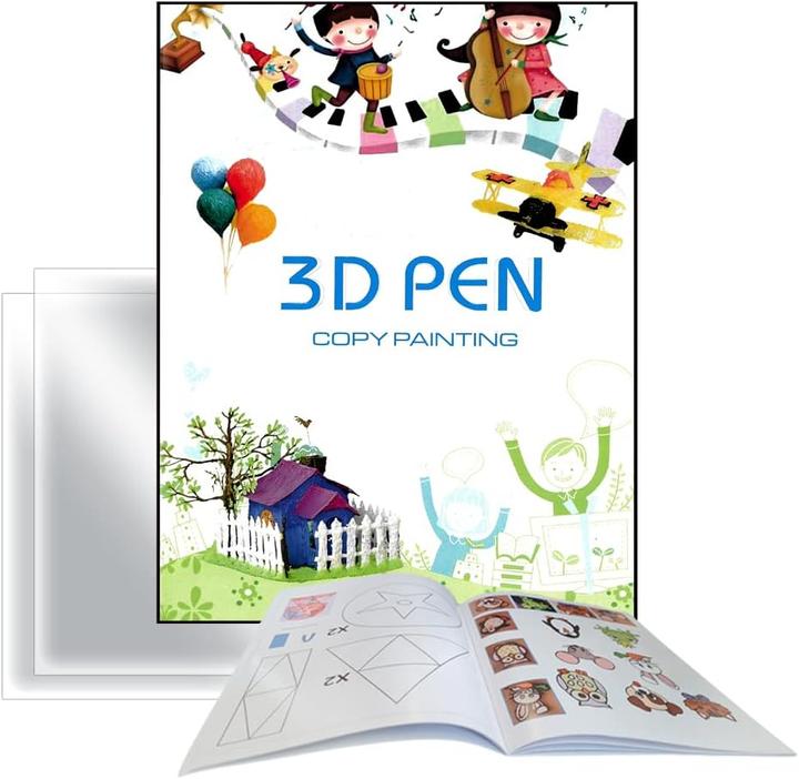 Actual product image Monox 3D pen Big Pack, starter set incl. filaments, silicone mat, template booklet - blue