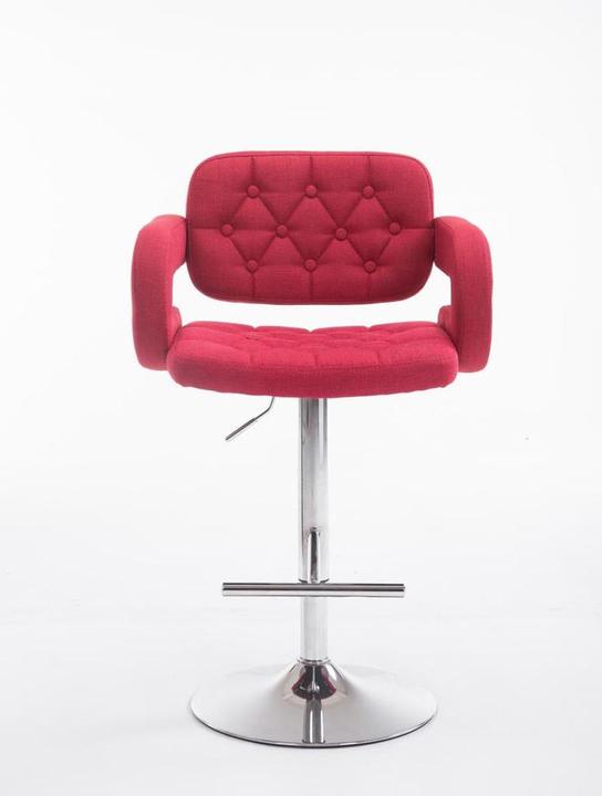 Immagine prodotto CLP Sgabello da bar Dublin FABRIC, rosso