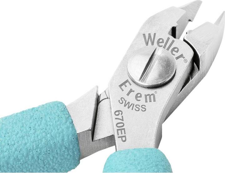 Produktbild Weller Erem SMD Seitenschneider 670 EP (110 mm)