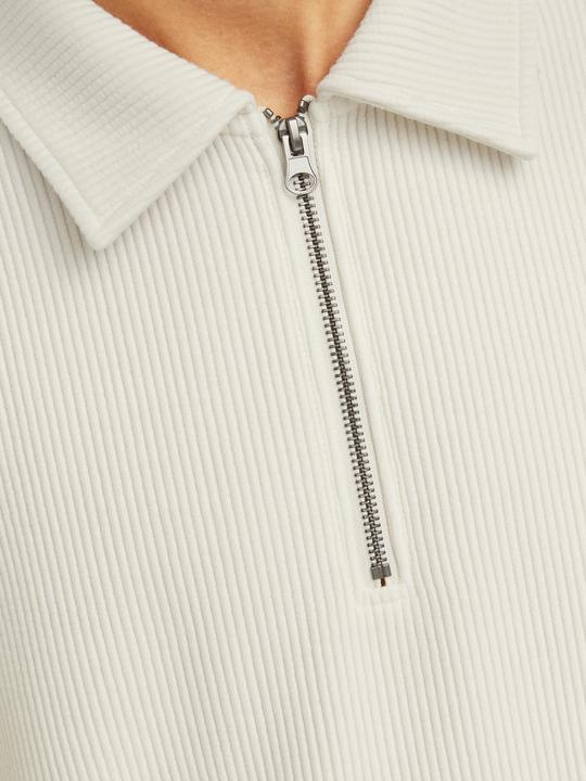 Produktbild Jack & Jones Jorrick Plisse Sweat Zip Split Polo Ln (M)